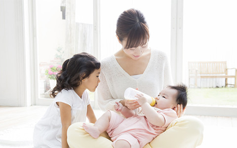 赤ちゃんのミルクに